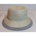 Eric Javits Becca Bucket Hat Cream/Blue Tweed $175  eb-28702773